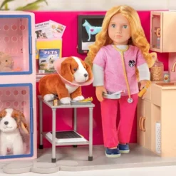 Our Generation Healthy Paws Vet Clinic Playset In Pink With Electronics For 18" Dolls -Children Products Store GUEST e1f01d09 0115 4cde a5a9 3327f209ab93