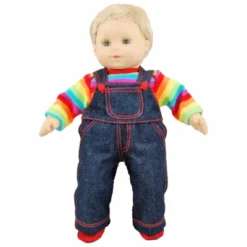 The Queen's Treasures 15 Inch Doll Clothes Rainbow Tee Shirt And Overalls 8 The Queen's Treasures 15 Inch Doll Clothes Rainbow Tee Shirt And Overalls -Children Products Store GUEST e2326878 5df0 435f 99cd 69748f5fdc66