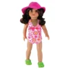 Sophia’s One-Piece Bathing Suit & Hat For 18” Dolls, Hot Pink -Children Products Store GUEST e287fa46 3cdd 4519 b74b 5ac9a923ed40