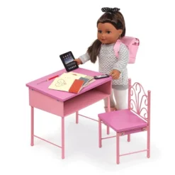 Badger Basket Back-to-School Doll Desk And Chair With Accessories 9 Badger Basket Back-to-School Doll Desk And Chair With Accessories -Children Products Store GUEST e2e278c3 fcf2 4e5b 8b6c ad95ec4d2152