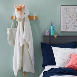 Metal And Wood Hanging Kids' Wall Hooks White - Pillowfort™ -Children Products Store GUEST e360122d e61d 41ce bbd9 10536f49bbd3