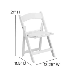 Flash Furniture 10 Pack Kids White Resin Folding Event Party Chair With Vinyl Padded Seat -Children Products Store GUEST e3dd344f f13d 4d40 a515 6f912b8a5a07