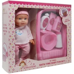 The New York Doll Collection 12 Inch Baby Doll Bath Time Playset -Children Products Store GUEST e56ffb89 94bb 4ccc bd99 d75348abb0e6