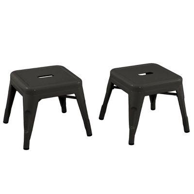 Harper & Hudson Set Of 2 Kids' Metal Stools - ACEssentials 10 Harper & Hudson Set Of 2 Kids' Metal Stools - ACEssentials - Image 8