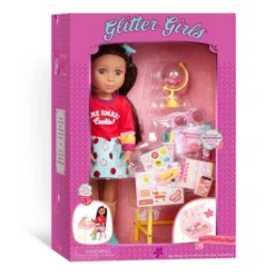 Glitter Girls 14" Doll And Accessories Alessa & School Desk Playset -Children Products Store GUEST e6fc7f1e db9e 4c5c 865b 890664fdaf50