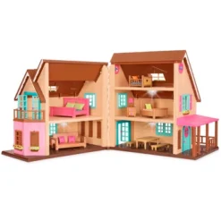 Li'l Woodzeez Toy House With Furniture 20pc - Honeysuckle Hillside Cottage -Children Products Store GUEST e72fc48e 9009 4eec a2de 4e530aa4a816