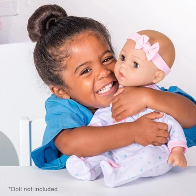 Adora Baby Doll Clothes & Accessories Adoption Fashion Shining Star, Fits Most 16 Inch Baby Dolls, White 5 Adora Baby Doll Clothes & Accessories Adoption Fashion Shining Star, Fits Most 16 Inch Baby Dolls, White - Image 3