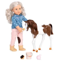 Our Generation 18" Equestrian Doll & Horse Set - Yanira With Foal 6 Our Generation 18" Equestrian Doll & Horse Set - Yanira With Foal -Children Products Store GUEST e8d608f3 6931 45f0 b2e2 c88d5b668fca