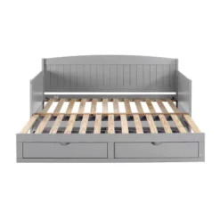 King Harmony Daybed With Conversion Dove Gray - Alaterre Furniture 15 King Harmony Daybed With Conversion Dove Gray - Alaterre Furniture -Children Products Store GUEST e9200379 0575 4d57 8378 aecc8b7ea0e6