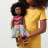 Ikuzi Dolls Multi Colored Dress Doll With Black Hair 18" Fashion Doll -Children Products Store GUEST e9a0aced 67b4 4ed4 8604 b9addeac8bb8