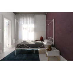 Twin Clara Metal Bed White - Room & Joy -Children Products Store GUEST eaaceb52 1fe0 46b0 9526 553a112b1aee