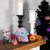 Northlight 7.75" Blue And Pink Day Of The Dead Skull Coin Bank -Children Products Store GUEST ead44bf6 54f5 4354 a277 91e6f8e51ace