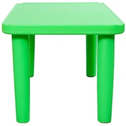 Costway Kids Portable Plastic Table Learn And Play Activity School Home Furniture Green -Children Products Store GUEST eb11dafa 96b6 4181 a84d b6cef063000b