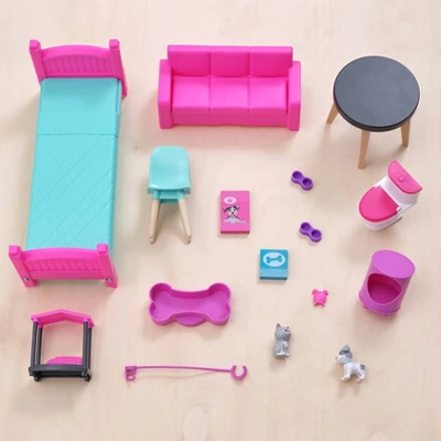 KidKraft Purrfect Pet Wooden Dollhouse 14 KidKraft Purrfect Pet Wooden Dollhouse - Image 12