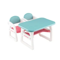 Costway 3-Piece Kids Table And Chair Set Toddler Activity Study Desk With Building Blocks 21 Costway 3-Piece Kids Table And Chair Set Toddler Activity Study Desk With Building Blocks -Children Products Store GUEST ed94da55 eb9c 40ec 88b9 28994d3d1081