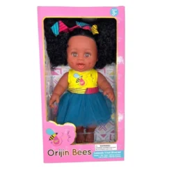 Orijin Bees Sugar Puff 12" Baby Bee Doll - Black Hair With Brown Eyes -Children Products Store GUEST eddfc900 beaf 49a5 950e 79a90493da08