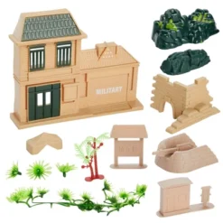 Blue Panda 400 Piece Army Men Action Figures Set With Map, Includes Carrying Tote For Easy Clean Up -Children Products Store GUEST ef3bb44c b803 4d3f 8d4c 477cd424e90e
