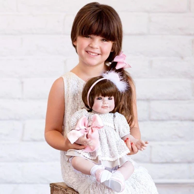 Adora Realistic Baby Doll Enchanted Toddler Doll - 20 Inch, Soft CuddleMe Vinyl, Brown Hair, Brown Eyes 7 Adora Realistic Baby Doll Enchanted Toddler Doll - 20 Inch, Soft CuddleMe Vinyl, Brown Hair, Brown Eyes - Image 5