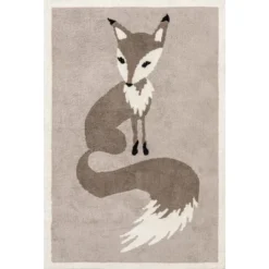 NuLOOM Nola Fox Machine Washable Kids Area Rug -Children Products Store GUEST f081c4bc 3daa 47d1 af53 37ff091eeae0