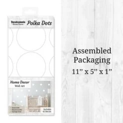 Polka Dots Wall Decor White - Decalcomania -Children Products Store GUEST f0dc03f6 cd43 4401 a9e7 e0cb511b2502