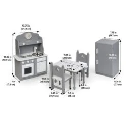 Kitchen Furniture Set For 18" Dolls - Gray/White 11 Kitchen Furniture Set For 18" Dolls - Gray/White -Children Products Store GUEST f1667802 407e 412f 9b4c 00a8422767a3
