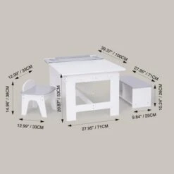 Fantasy Fields - Little Artist Monet Play Art Table Kids Furniture - White/Gray -Children Products Store GUEST f243e9b6 c00c 470b 815a fbb1a04c020c