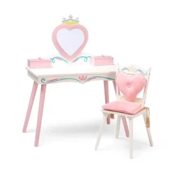Princess Vanity Table And Chair Set - WildKin -Children Products Store GUEST f267f55f 6f5e 4a4f abdb 93b8d43fadc4