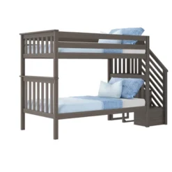 Max & Lily Twin Over Twin Staircase Bunk Bed -Children Products Store GUEST f4d839eb ac72 42f8 a6f8 10c65d7e2c2b