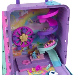 Polly Pocket Dolls Pollyville Resort Roll Away Playset -Children Products Store GUEST f61431a1 d3b7 43a6 aa9e 99ade729fd42