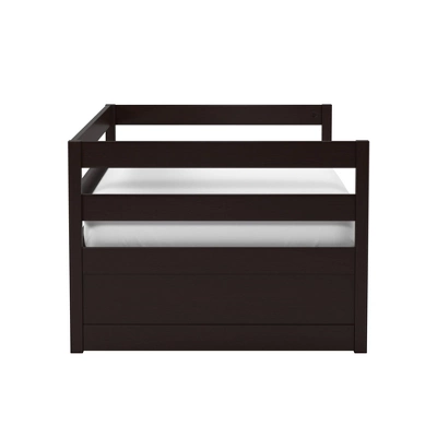 Twin Kids' Caspian Daybed With Trundle Chocolate - Hillsdale Furniture 5 Twin Kids' Caspian Daybed With Trundle Chocolate - Hillsdale Furniture - Image 3