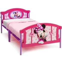 Twin Disney Minnie Mouse Plastic 3D Bed - Delta Children -Children Products Store GUEST f77467fd 337d 4769 bc56 6eb5d8f6fc1c