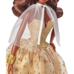 Barbie 13" Signature 2023 Holiday Collector Doll With Golden Gown And Dark Brown Hair -Children Products Store GUEST f7a85bcd ad97 4d3e 8821 340951699720