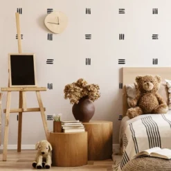 Lines Wall Decor Black - Decalcomania -Children Products Store GUEST f845ce72 9ed4 4f2e 8969 e03dbe890645