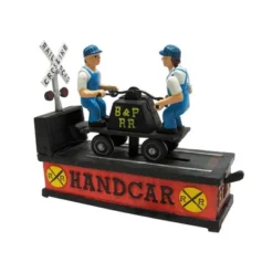 Design Toscano Railroad Handcar Collectors' Die Cast Iron Mechanical Coin Bank 8 Design Toscano Railroad Handcar Collectors' Die Cast Iron Mechanical Coin Bank -Children Products Store GUEST f84696e2 b4dd 4718 8c47 b9e51ee371fb