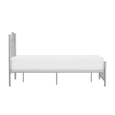 Full Vivian Metal Platform Bed Silver - Hillsdale Furniture 5 Full Vivian Metal Platform Bed Silver - Hillsdale Furniture - Image 3