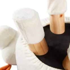 Cheer Collection Kids Mini Padded Footstool With Solid Wooden Legs -Children Products Store GUEST faa46594 3f60 4e36 a91b 29c899892a90