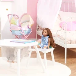 Sophia’s Stripe Romper And Sandals For 18" Dolls, Blue/White -Children Products Store GUEST fae256a9 9691 4587 bf1d b60229752e0e