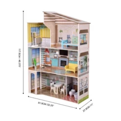 Olivia's Little World By Teamson Kids Wooden Dreamland Mediterranean Dollhouse Set -Children Products Store GUEST fc7b8828 6944 40c8 aedb 4a52298731ea
