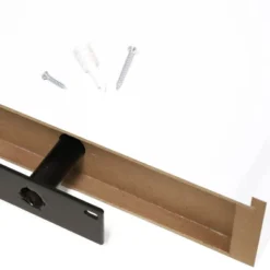 24" Floating Shelf With Lip For Kids' Room White - InPlace -Children Products Store GUEST fd453bc6 1bc4 4294 b703 5d3fb710c5f6