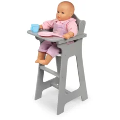 Badger Basket Doll High Chair - Executive Gray -Children Products Store GUEST fdc45caf 75b8 4016 9c5a 6be1f47e32cb