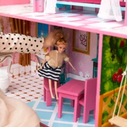 Olivia's Little World By Teamson Kids Furnished Castle Dollhouse For 12" Dolls -Children Products Store GUEST fdf4c24a 58c7 450a 8a1e d64cb88c7449