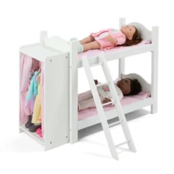 Badger Basket Doll Bunk Beds With Ladder And Storage Armoire -Children Products Store GUEST fe1a36da b5a6 47bd a02c 3b25ce5e2902