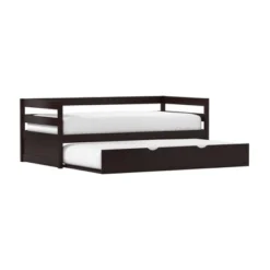 Twin Kids' Caspian Daybed With Trundle Chocolate - Hillsdale Furniture 23 Twin Kids' Caspian Daybed With Trundle Chocolate - Hillsdale Furniture -Children Products Store GUEST ff5bb478 9e8a 45e9 964b 548579de390d